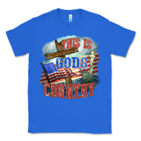 True Royal This is gods country Classic Tee - FaDigitalArtStudio