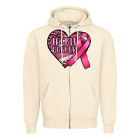 Sandshell tackle cancer Zipper Hoodie - RanaPortraitStore