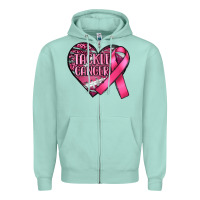 Tackle Cancer Zipper Hoodie | Teevron