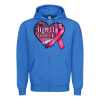 True Royal tackle cancer Zipper Hoodie - RanaPortraitStore