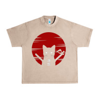 French Oak ninja cat japanese Urban Heavy Tee - DesigneFamous