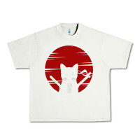 Pistachio ninja cat japanese Urban Heavy Tee - DesigneFamous