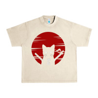 Sandshell ninja cat japanese Urban Heavy Tee - DesigneFamous