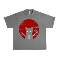 Tornado ninja cat japanese Urban Heavy Tee - DesigneFamous