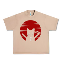 Burro ninja cat japanese Urban Heavy Tee - DesigneFamous