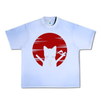 Grape Ice ninja cat japanese Urban Heavy Tee - DesigneFamous