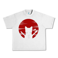Lunar Rock ninja cat japanese Urban Heavy Tee - DesigneFamous