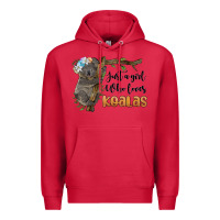 Cardinal just a girl who loves koalas Premium Hoodie - BarkalooDesign