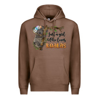 Chestnut just a girl who loves koalas Premium Hoodie - BarkalooDesign