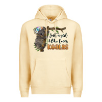 Pina Colada just a girl who loves koalas Premium Hoodie - BarkalooDesign
