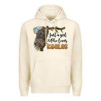 Sandshell just a girl who loves koalas Premium Hoodie - BarkalooDesign