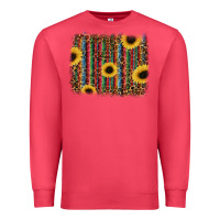 Cardinal sunflowers serape leopard Premium Sweatshirt - RanaPortraitStore