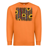 Carrot sunflowers serape leopard Premium Sweatshirt - RanaPortraitStore