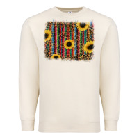 Sandshell sunflowers serape leopard Premium Sweatshirt - RanaPortraitStore
