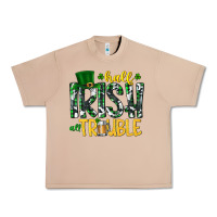Burro Half Irish All Trouble Urban Heavy Tee - CowhideDigitalArt