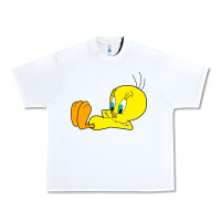 White tweety bird Urban Heavy Tee - DesigneFamous