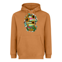 Meerkat Coahuila State Of Mexico Map Heavyweight Hoodie - RanaPortraitStore
