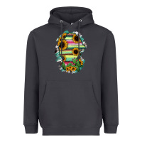 Smoke Coahuila State Of Mexico Map Heavyweight Hoodie - RanaPortraitStore