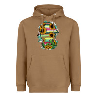 Toasted Coconut Coahuila State Of Mexico Map Heavyweight Hoodie - RanaPortraitStore