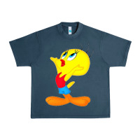 Midnight Navy tweety bird Urban Heavy Tee - DesigneFamous