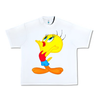 White tweety bird Urban Heavy Tee - DesigneFamous