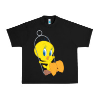 Black tweety bird Urban Heavy Tee - DesigneFamous