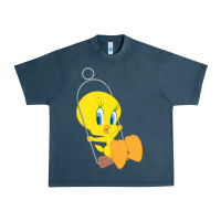 Midnight Navy tweety bird Urban Heavy Tee - DesigneFamous