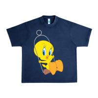 Navy tweety bird Urban Heavy Tee - DesigneFamous
