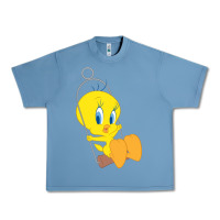 Pebble Blue tweety bird Urban Heavy Tee - DesigneFamous