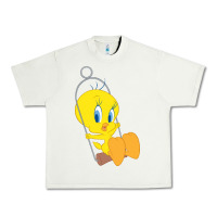Pistachio tweety bird Urban Heavy Tee - DesigneFamous