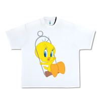 White tweety bird Urban Heavy Tee - DesigneFamous