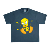 Midnight Navy tweety bird Urban Heavy Tee - DesigneFamous