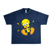 Navy tweety bird Urban Heavy Tee - DesigneFamous
