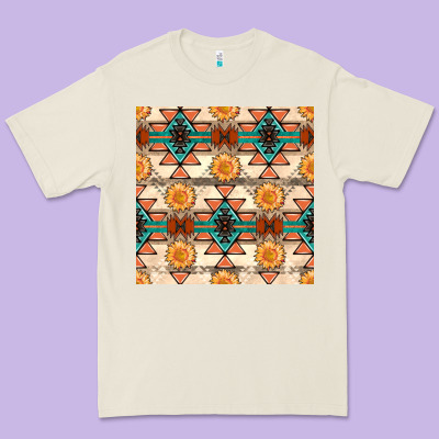 Native American Aztec Seamless Pattern 1 Premium Tee Designed By Bundleandbundleshop