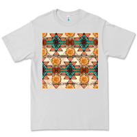Dove Grey native american aztec seamless pattern 1 Premium Tee - BundleAndBundleShop