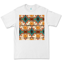 White native american aztec seamless pattern 1 Premium Tee - BundleAndBundleShop