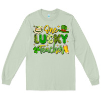 Matcha one lucky teacher Long Sleeve Tee - Artiststas