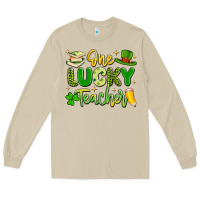 Mushroom one lucky teacher Long Sleeve Tee - Artiststas