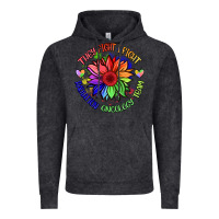 Vintage Black oncology team sunflower Vintage Hoodie - BarkalooDesign