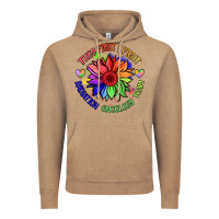 Vintage Coffee oncology team sunflower Vintage Hoodie - BarkalooDesign