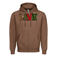 Chestnut christmas tree love Zipper Hoodie - RanaPortraitStore