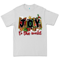 Dove Grey Joy To The World Premium Tee - FaDigitalArtStudio