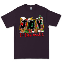 Plum Joy To The World Premium Tee - FaDigitalArtStudio