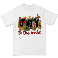White Joy To The World Premium Tee - FaDigitalArtStudio