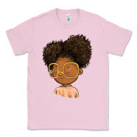 Bubblegum Pink black girl Classic Tee - FaDigitalArtStudio