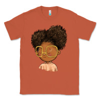 Copper black girl Classic Tee - FaDigitalArtStudio