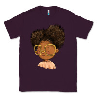 Plum black girl Classic Tee - FaDigitalArtStudio