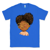 True Royal black girl Classic Tee - FaDigitalArtStudio