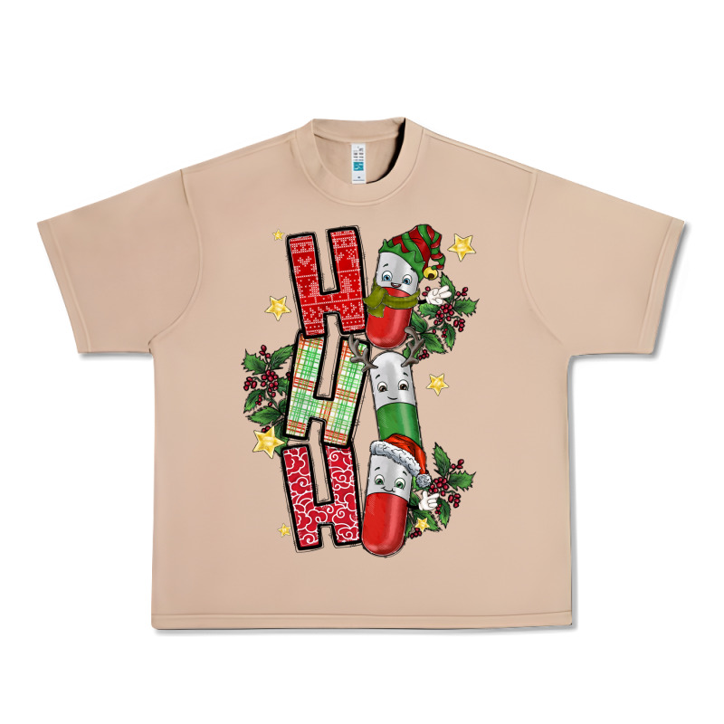 Ho Ho Ho Pharmacy Urban Heavy Tee by CowhideDigitalArt | Teevron