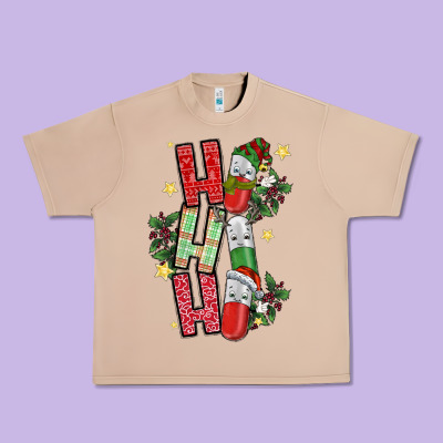 Ho Ho Ho Pharmacy Urban Heavy Tee Designed By Cowhidedigitalart